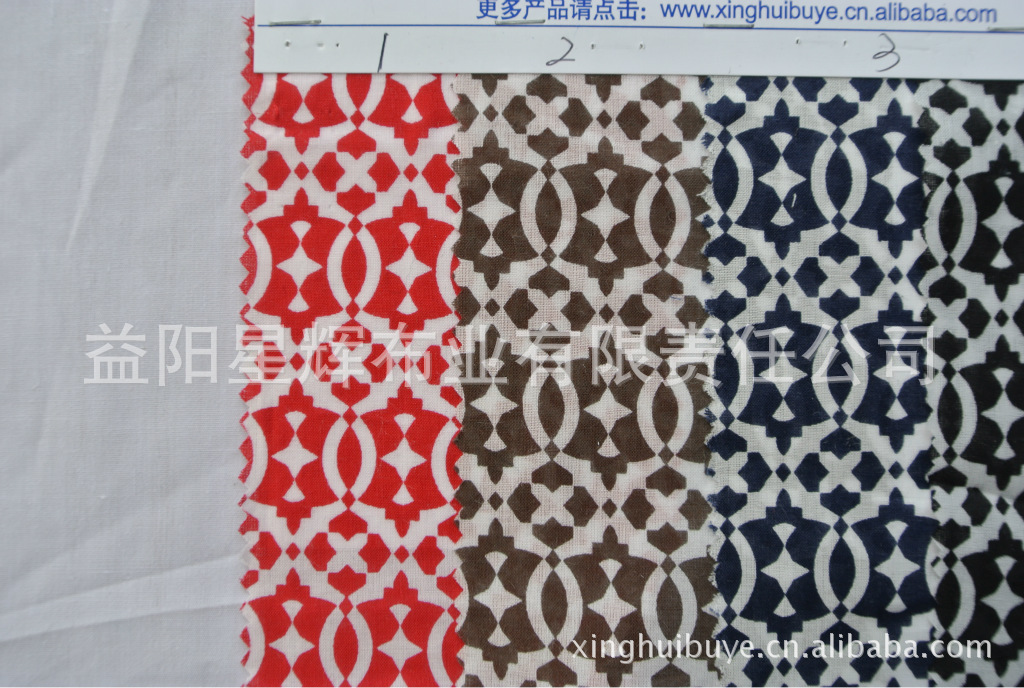 全棉90*88印花布,Y154