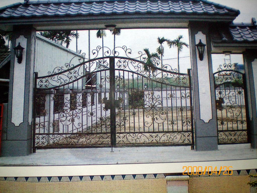 推拉门-铁艺大门 优雅美观 热镀锌 永不生锈 万