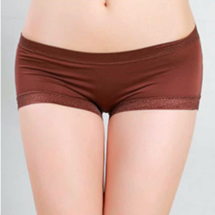 【秋季新品】爆款 莫代尔<em>无痕女式内裤</em> 低腰蕾
