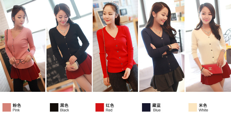 秋<em>针织</em>衫时尚2013冬新款 <em>纯女</em>女装韩版77684