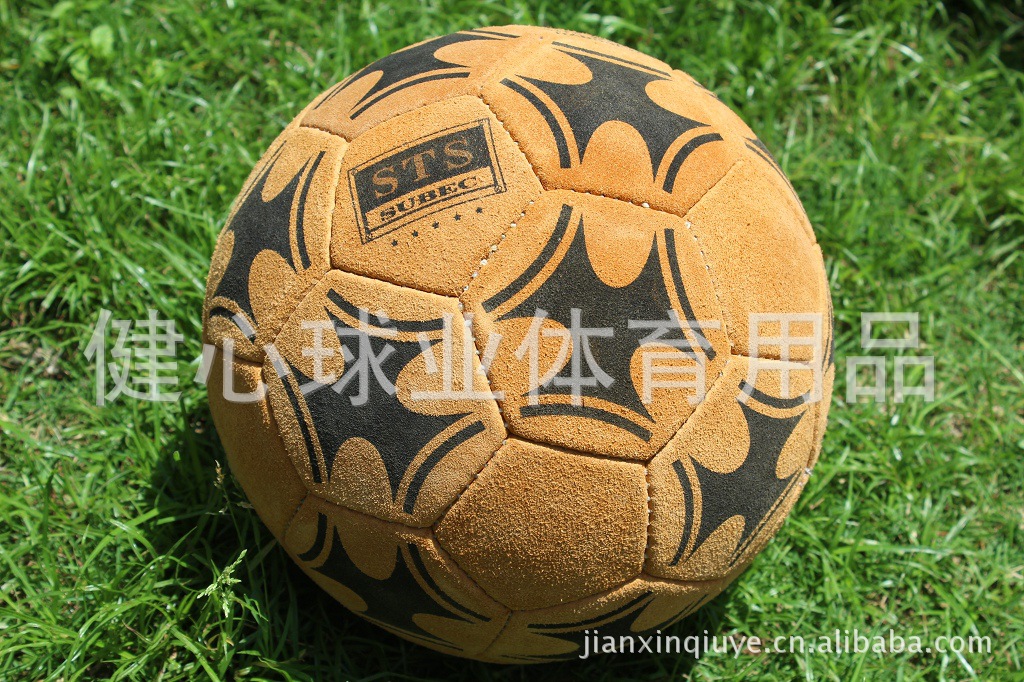 足球-现货 足球批发工厂 真皮足球 健心手缝足