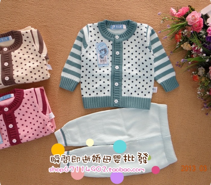 新款童装<em>毛衣</em>批发 粉色纯棉<em>宝宝</em>毛衣 儿童<em>毛衣</em>