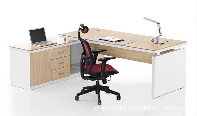 办公家具办公桌 主管桌 经理办公桌 简约 钢架桌
