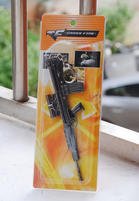 周边 大号 精美合金cf枪模型挂件 cf模型 军事模