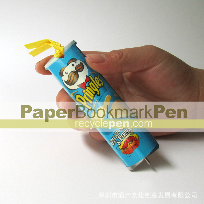 A1 bookmark pen-pringles 29