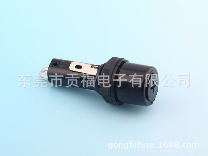 东莞市贡福电子有限公司 - CFH052S保险丝座。保险丝座,6X30保险丝盒