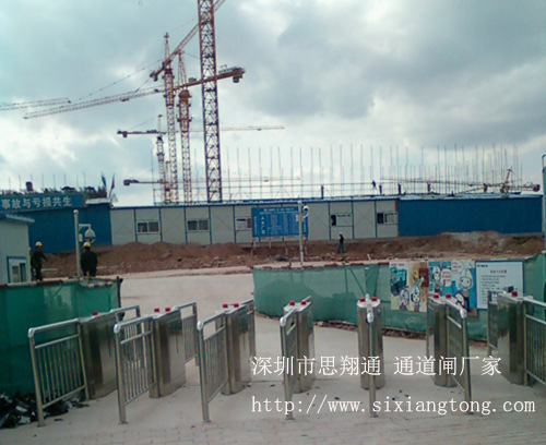 工地桥式八角翼闸