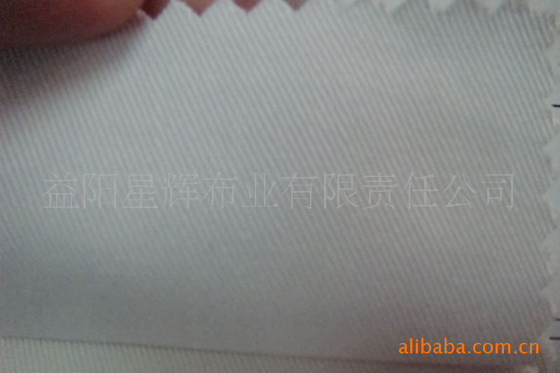 全棉斜纹染色布,128*60,全工艺活性染色工装服装面料,Y174