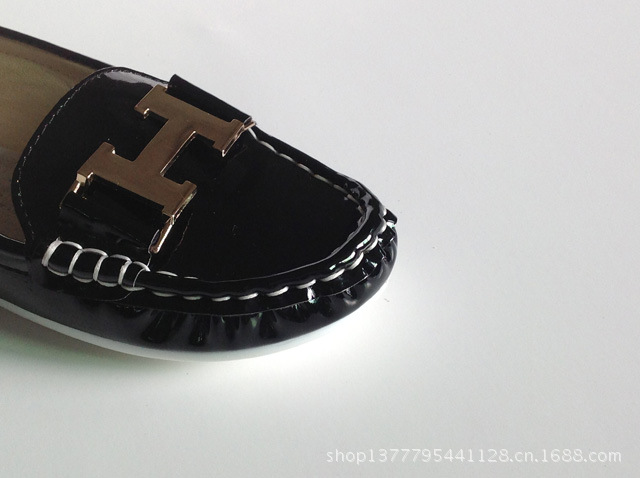 【2013秋冬新款女鞋真皮圆头<em>豆豆鞋女款</em>牛皮