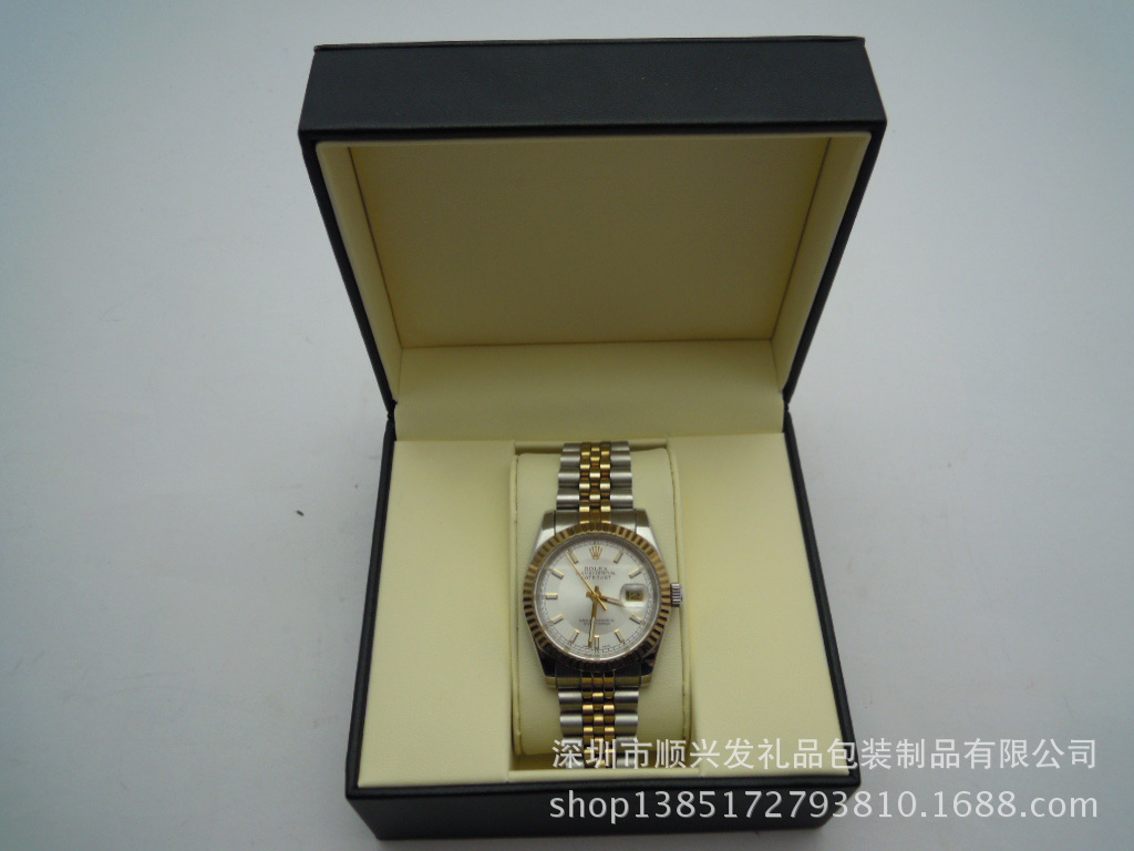 塑胶包PU皮盒直角119X109X(27+41)MM1