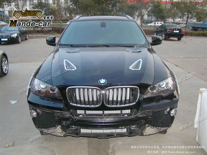 宝马X系E71 X6改AC款宽体大包围曼狄卡 (4)