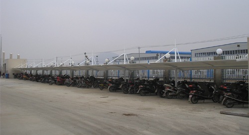 车棚 车棚定做 膜结构车棚