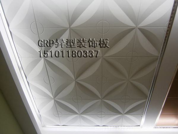 grp树脂装饰板店面店铺门头招牌三维立体装饰板