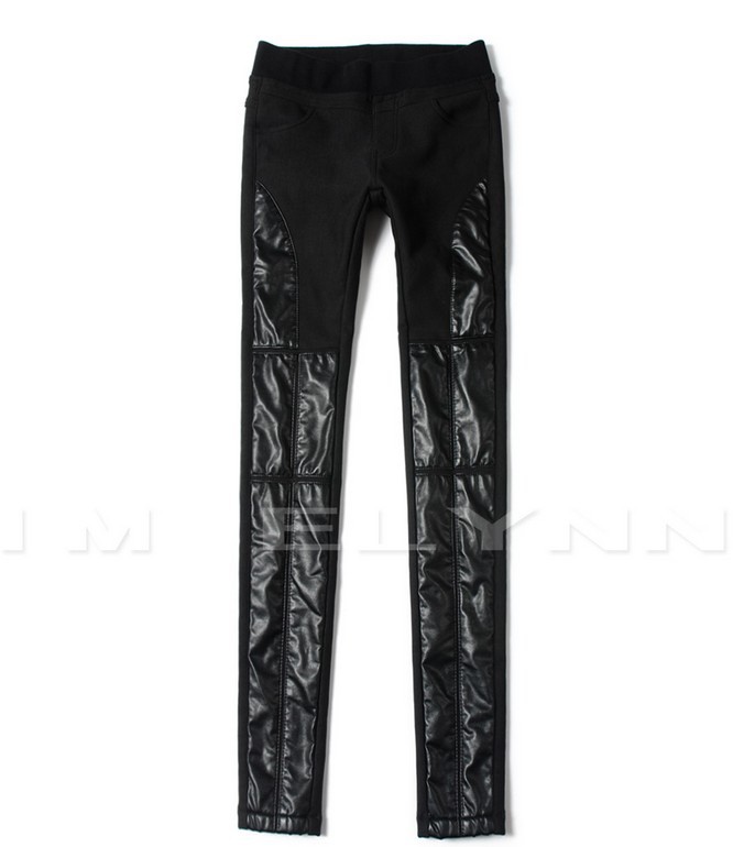 013 秋冬新款<em>加厚</em>全棉<em>短裤</em>式假两件<em>套</em> 九分裤