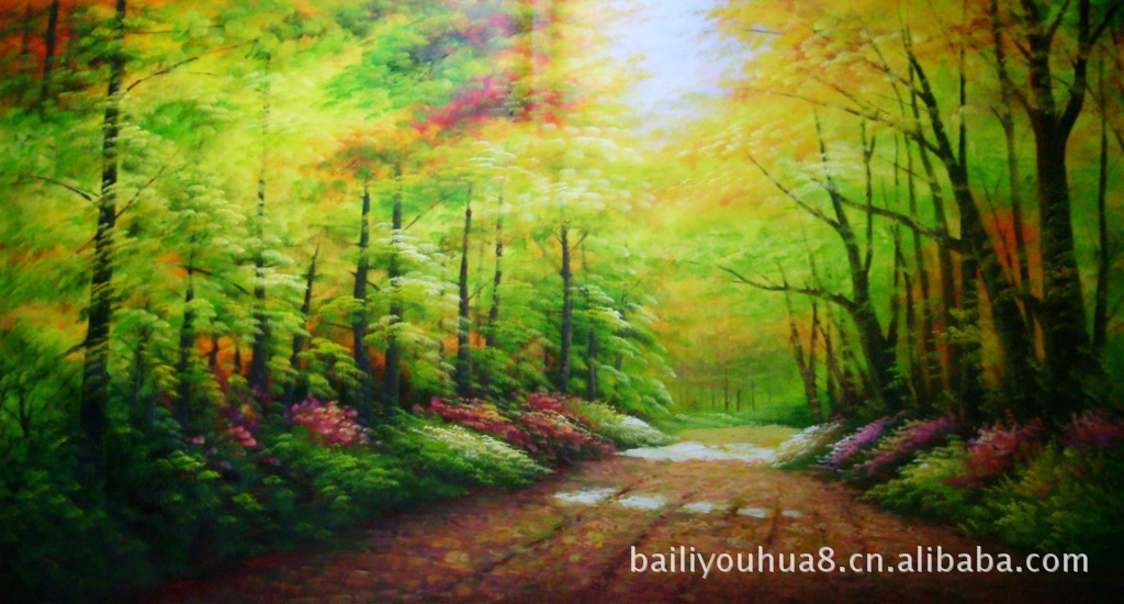 【【诚信为本】现代装饰手绘油画 无框手绘油