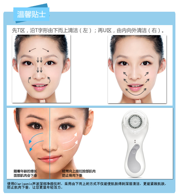 洁面刷Clarisonic Plus Ⅲ 描述图 (3)