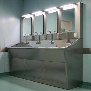 医疗器械制造设备-医用不锈钢洗手池 手术室洗