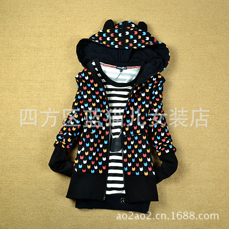 【春秋装休闲韩版<em>时尚</em>女士卫衣帽衫<em>少女装</em>春装