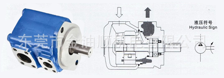 V系列单泵解释图