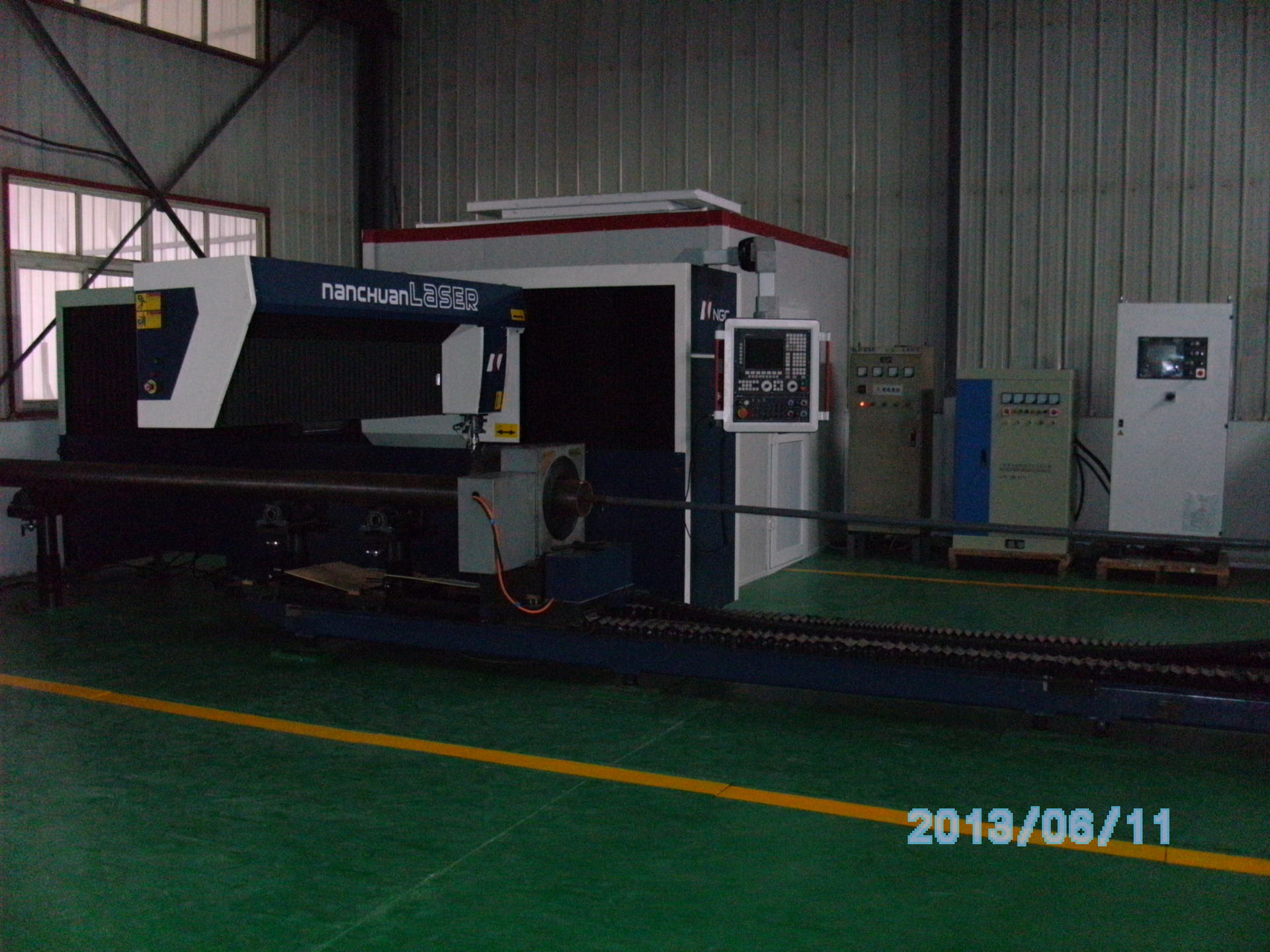 【激光割缝石油筛管、金属板材激光切割】