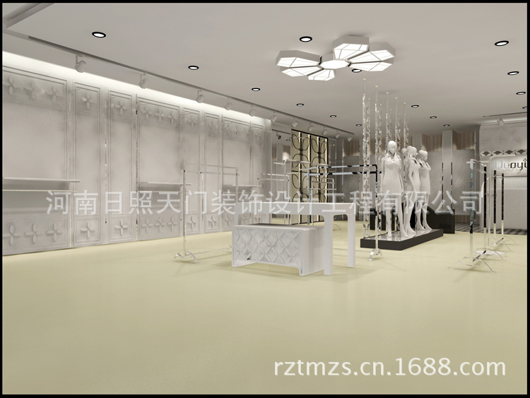 【<em>朵以女装</em>展柜 <em>精品女装</em>效果图 厂家女装店装