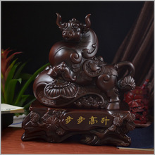 木 步步高升 摆件