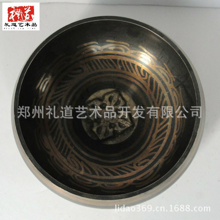 铜钵铜庆寺庙用佛器直径14cm口径12.5cm190元 (3