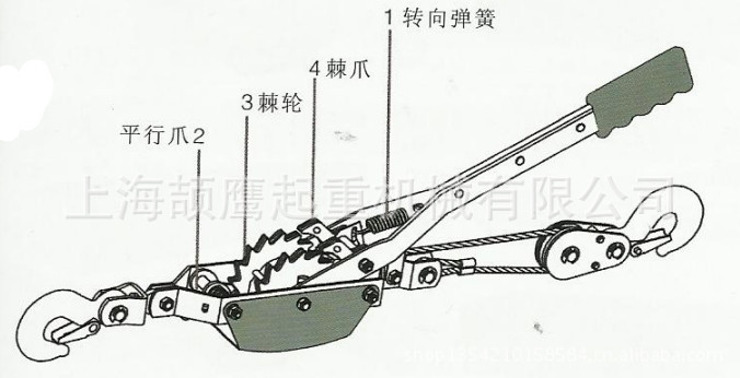 钢丝绳紧线器 拉紧器 牵引线缆