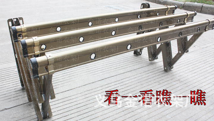 香槟色双圆杆