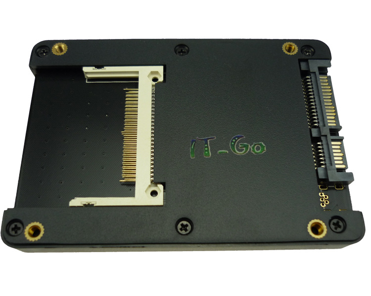 【双面CF转SATA转接卡 自制SATA SSD固态