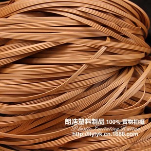 塑料棒、塑料条-厂家直销塑料仿藤编织材料 发