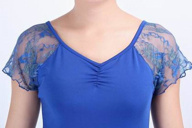 海丽<em>女</em>舞蹈服装 <em>广场舞</em>服装套装 新款短袖<em>上衣</em>