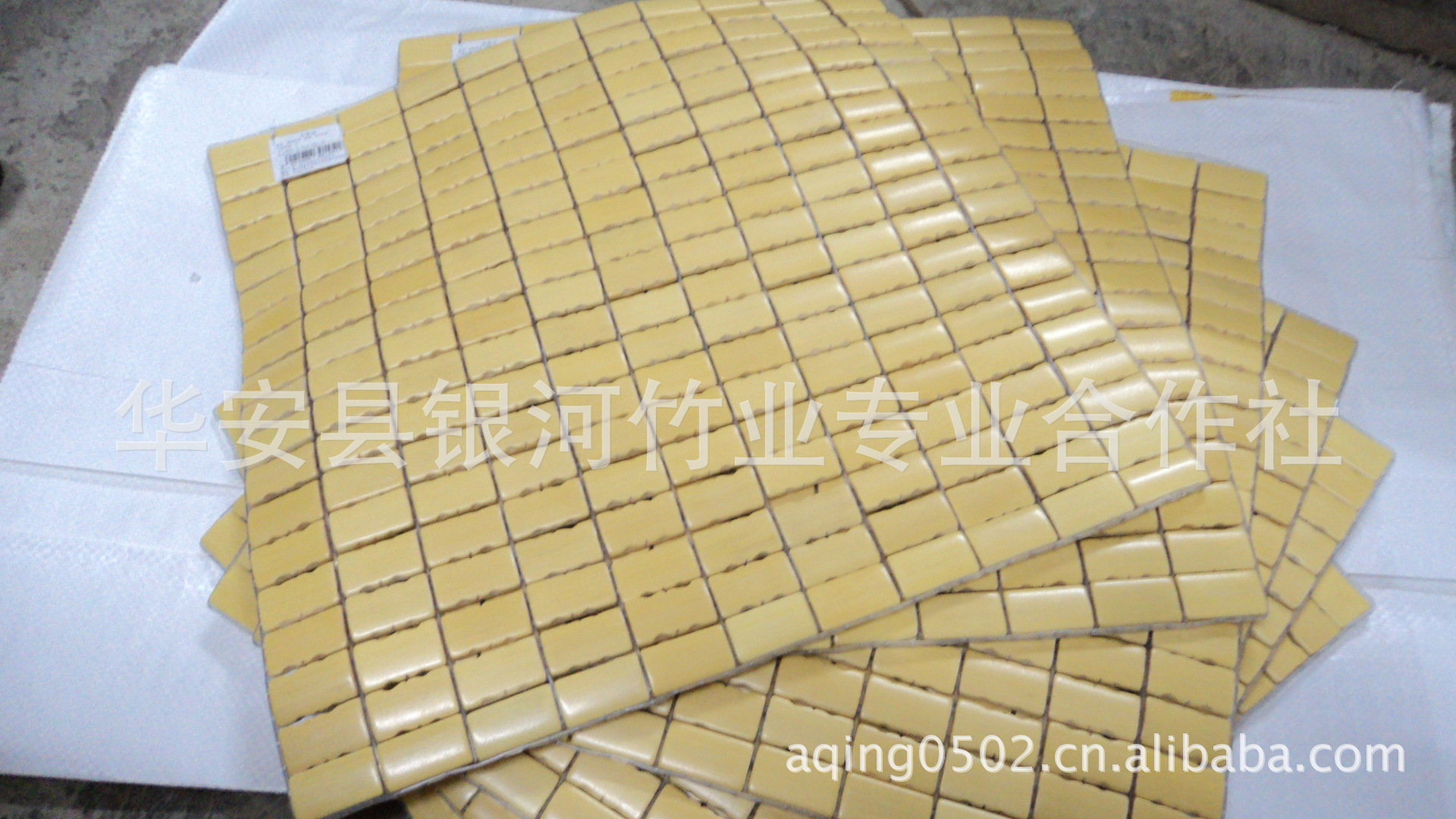 竹片座垫 夏季必备 汽车凉垫 麻将小方垫 冰垫