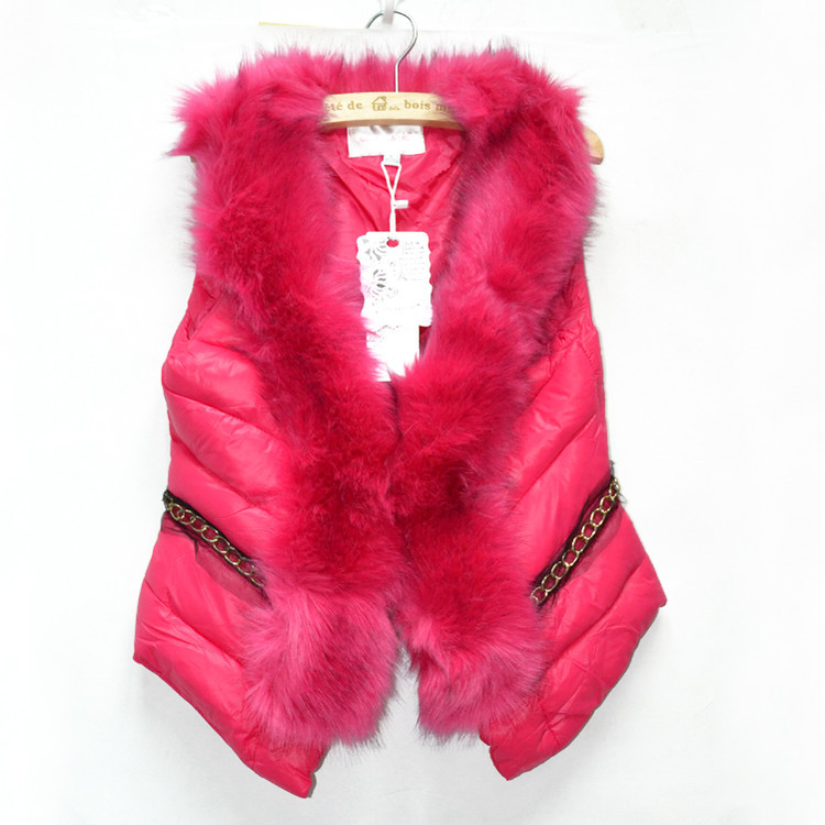 2013秋<em>冬季</em>最新款韩版加毛<em>女式棉衣马夹</em> 品牌