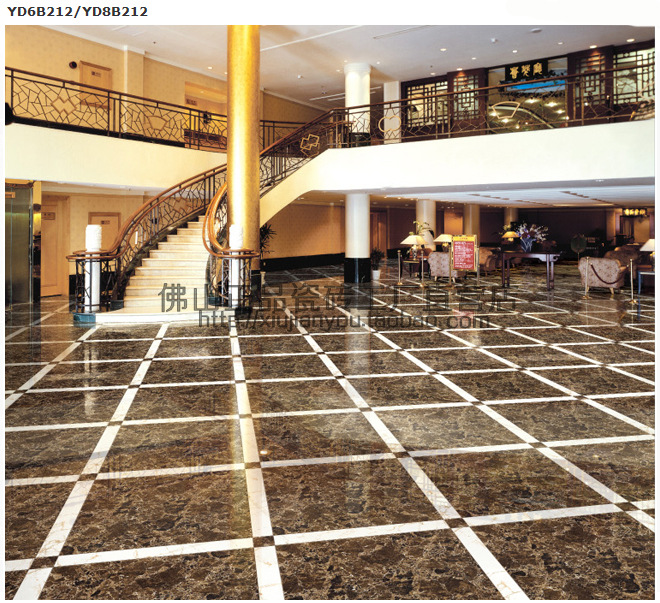 全抛釉800西班牙深啡网高雅华丽家居古瓷内墙