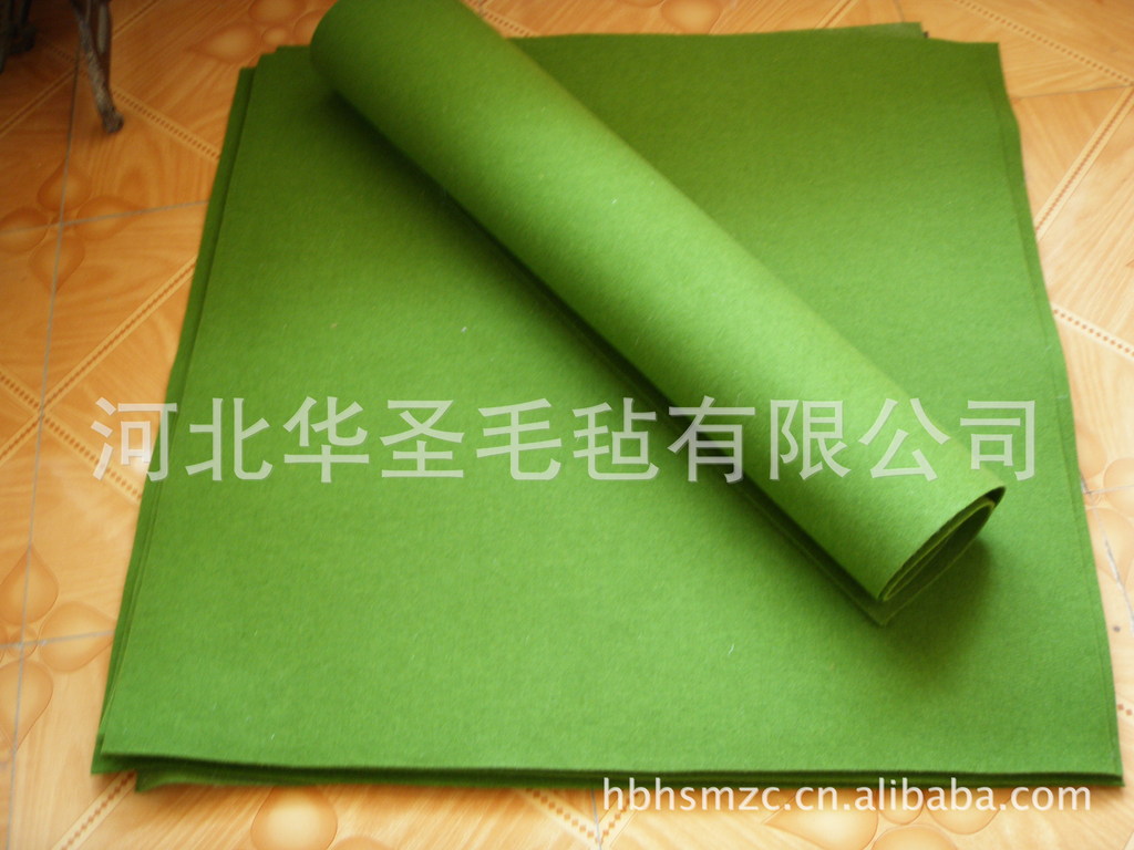 100% wool no-weave felt