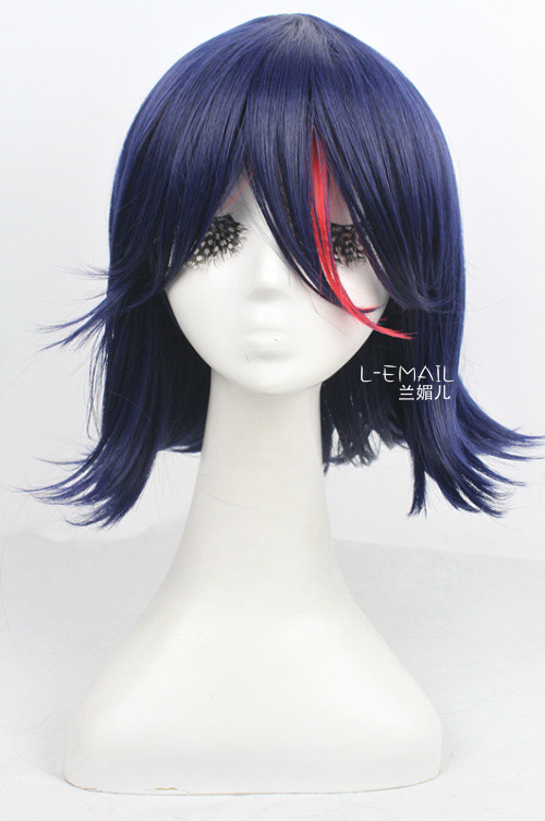 假发-厂家直销批发假发 缠流子<em>Kill La Kill</em> <em>斩服</em>