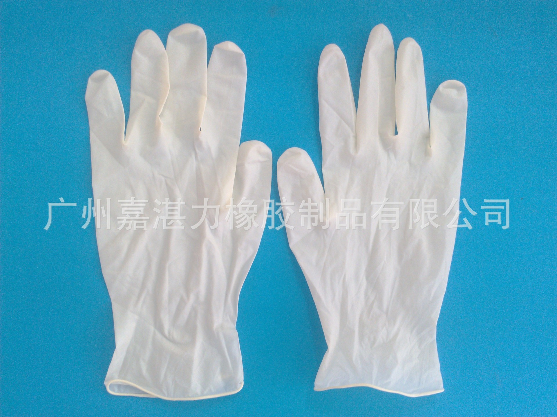 9寸净化麻面乳胶手套 (6)