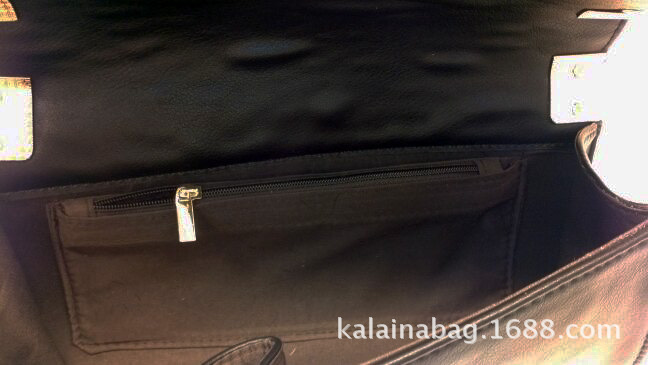 馬毛單肩包 時尚個性金屬片翻蓋鏈條女包