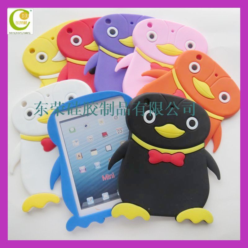 Ipad mini silicone cover-pengu