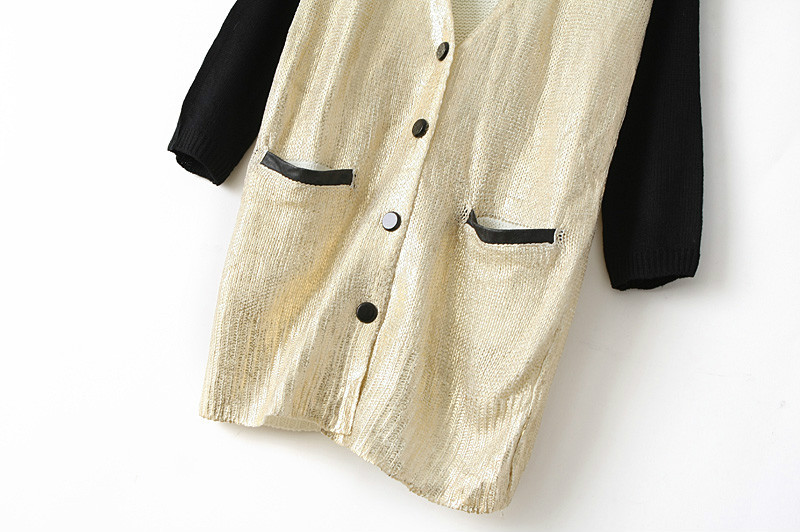 【厂家直销<em>自制</em> 新款2013韩版烫金<em>长款</em> 女<em>毛衣</em>