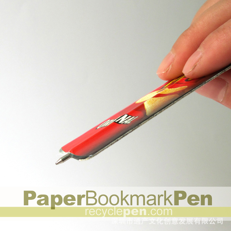 A1 bookmark pen-pringles 24
