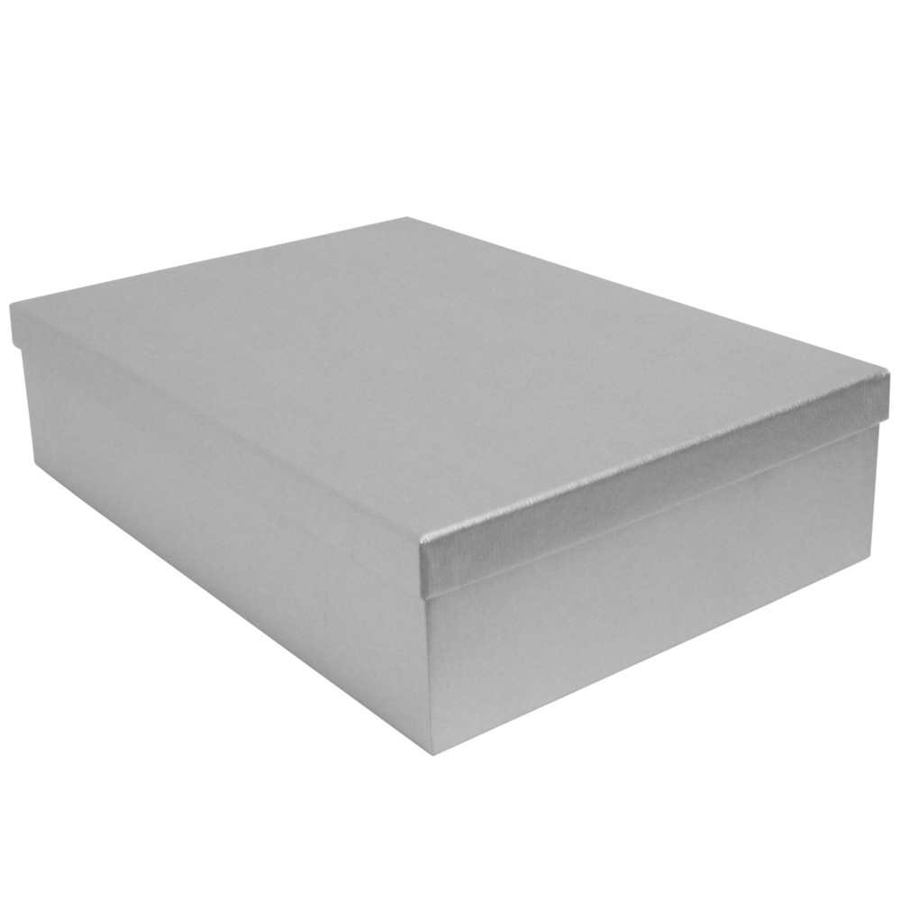 silver kraft shirt gift box2