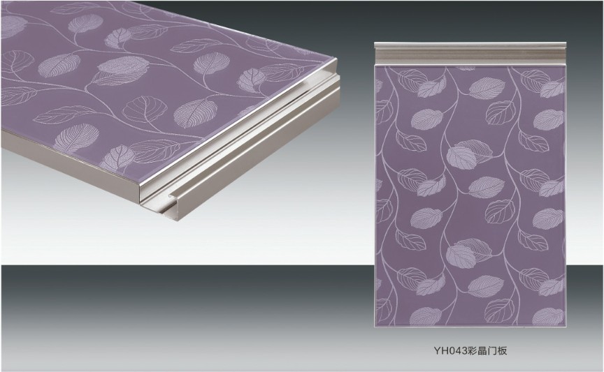 【彩晶门铝材 隐框晶钢门铝材 现货随时发货!】