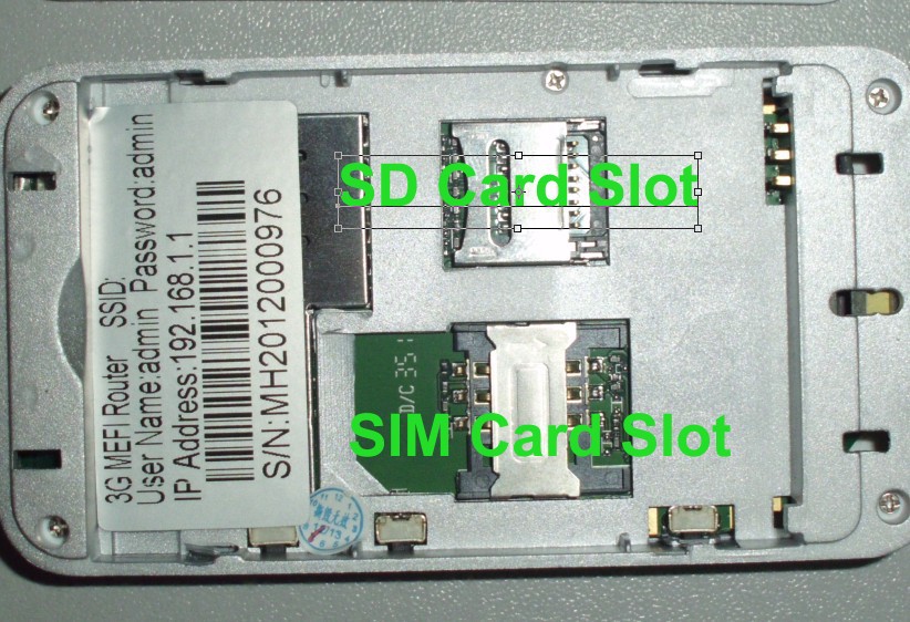R5路由器SD-SIM卡槽