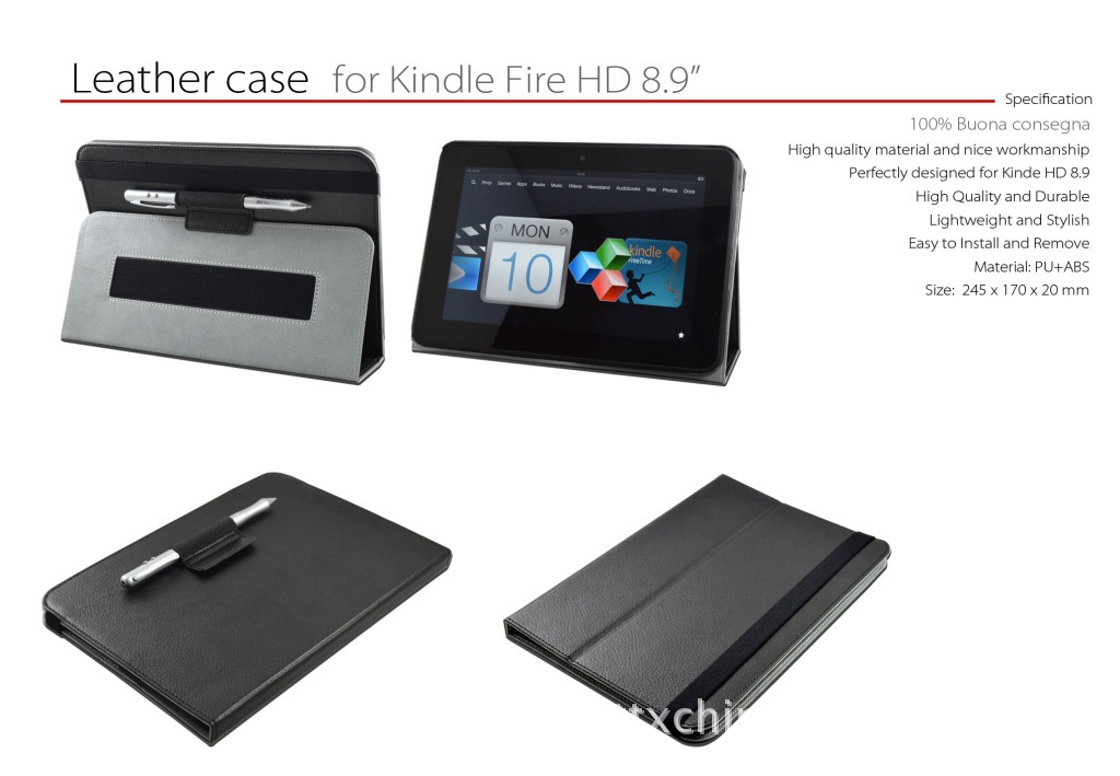 002、Kindle Fire HD 8.9手持左右开