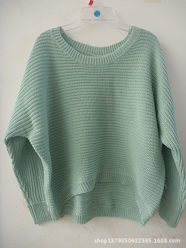 批发采购女式<em>毛衣</em>-供应 外贸原单日系女装圆领