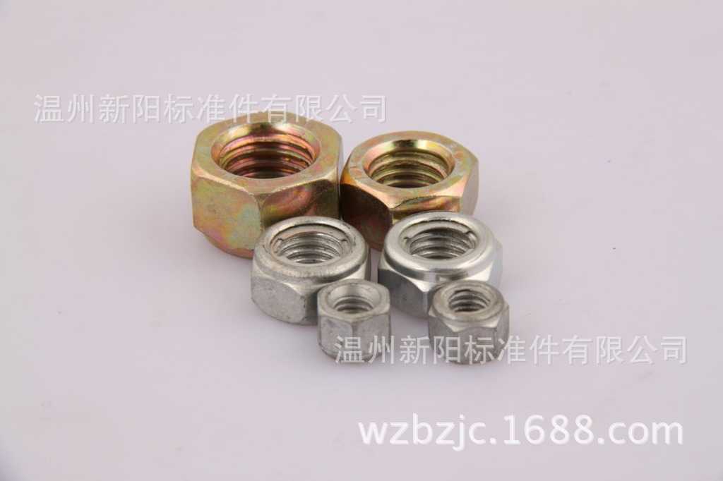 全金属六角自锁螺母