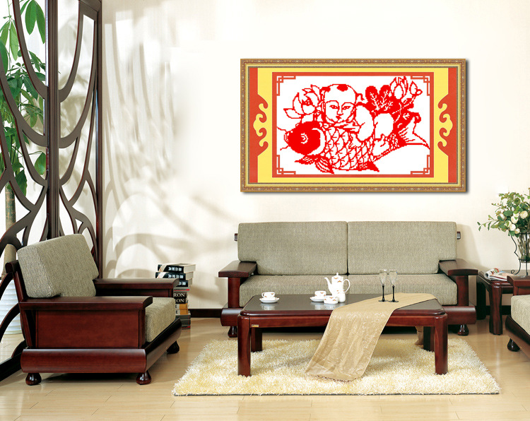 1019--福娃送金鲤4