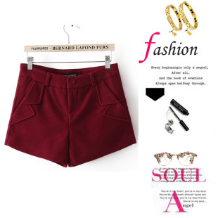 <em>批发</em>采购女式休闲裤-2013<em>秋冬短裤</em>女 韩版加厚